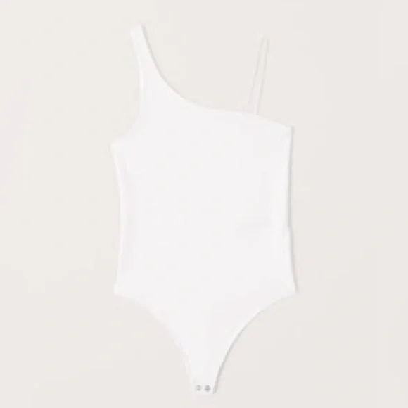 Abercrombie & Fitch Seamless Asymmetrical Bridal Bodysuit - Picture 2 of 6
